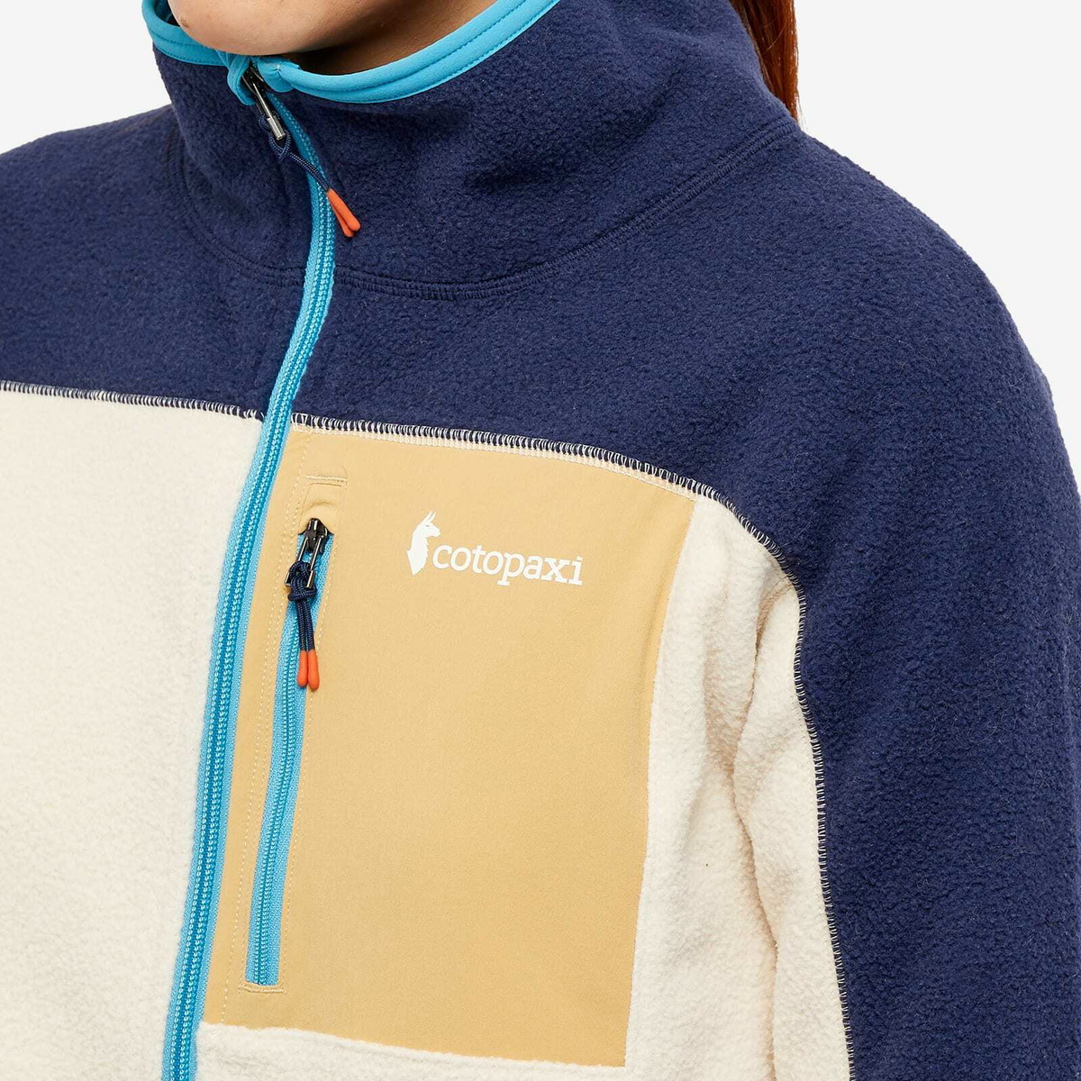 Veste à demi-zip en polaire Abrazo - Quartz/Coffee
