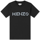 Kenzo Men's Bi-Colour Logo T-Shirt in Black