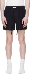 Entire Studios Black Pajama Shorts