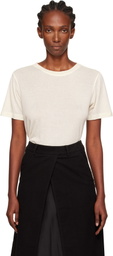 GIA STUDIOS Off-White Camille T-shirt