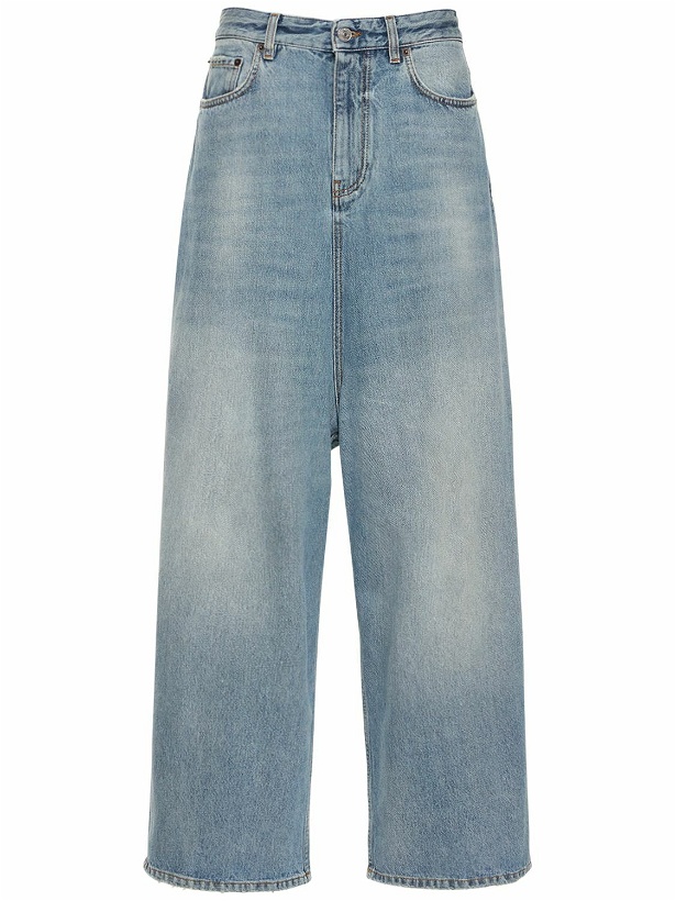 Photo: BALENCIAGA - Low-crotch Vintage Denim Jeans
