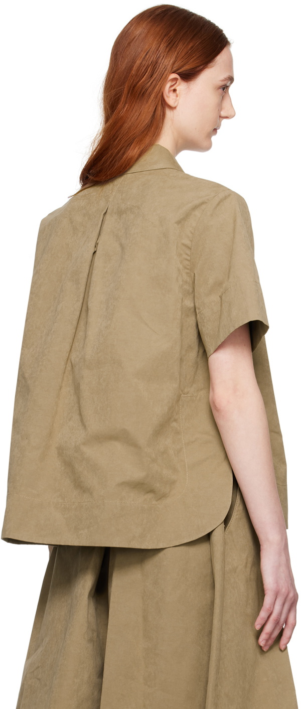 Mark Kenly Domino Tan Khaki Santana Shirt