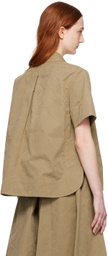 Mark Kenly Domino Tan Khaki Santana Shirt
