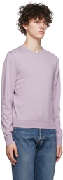 Ralph Lauren Purple Label Purple Cotton Sweater