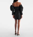 Solace London Freja satin minidress