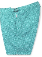 ORLEBAR BROWN - Bulldog Mid-Length Printed Swim Shorts - Blue