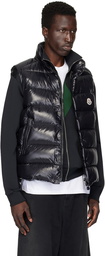 Moncler Black Tibb Down Vest