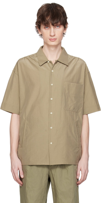 Photo: DOCUMENT Khaki Capri Pocket Shirt