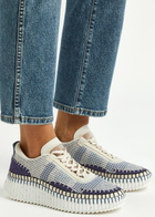 Chloe Nama Panelled Recycled Mesh Sneakers Multicoloured