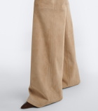 Stouls Lizzy suede bootcut pants