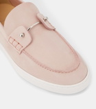 Christian Louboutin Chambeliboat suede loafers