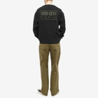 Kenzo Men's Back Logo Crew Knit in Black