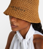 Givenchy Logo woven cotton-blend bucket hat