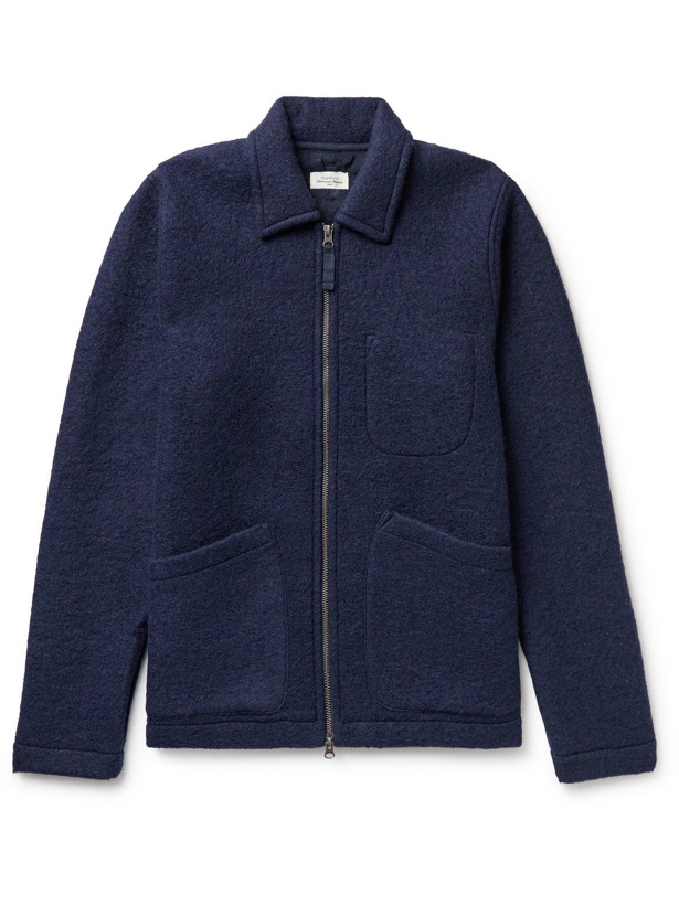 Photo: Hartford - Wool-Blend Chore Jacket - Blue