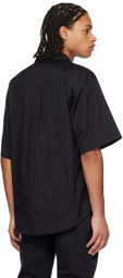 Dsquared2 Black Surfboard Bowling Shirt