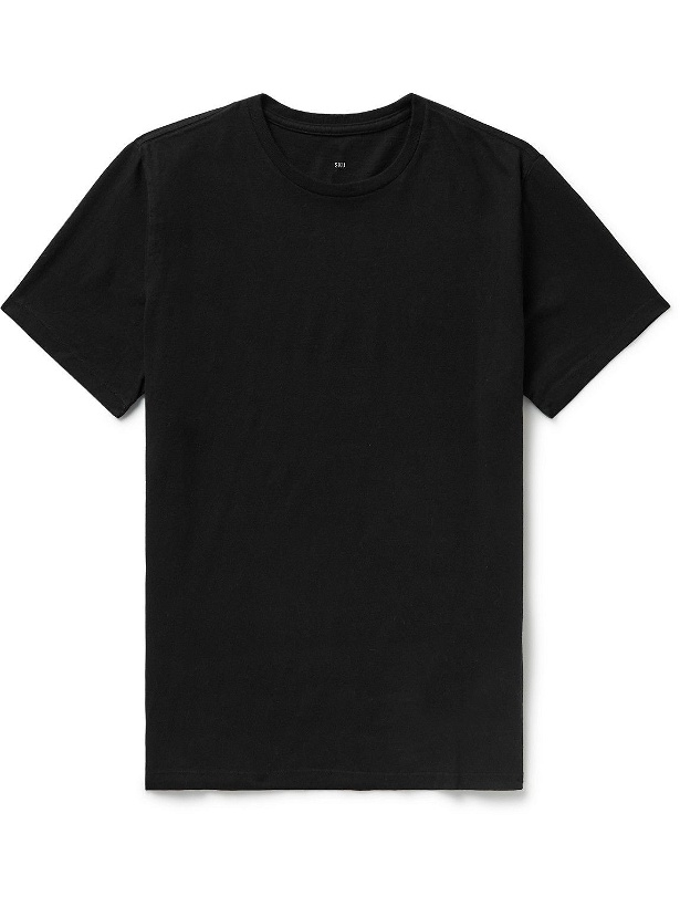 Photo: Save Khaki United - Recycled and Organic Cotton-Jersey T-Shirt - Black