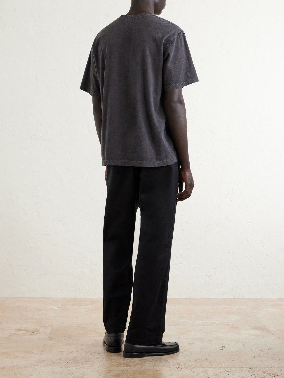 Neighborhood - Straight-Leg Cotton Chino Shorts - Black