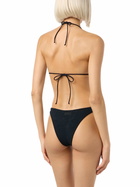 MC2 Saint Barth Woman Black Classic Crinkle Swim Briefs Elise
