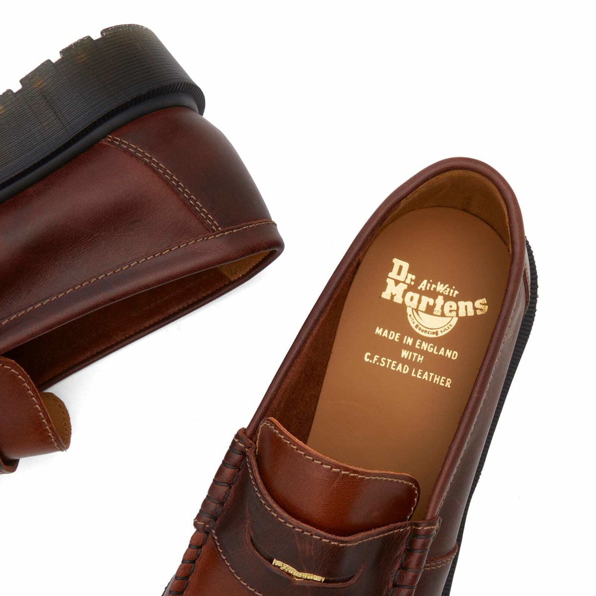 Dr. Martens Penton Loafer Shoe Sneakers in Brown Dr. Martens