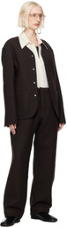 Meta Campania Collective Brown Ed Unlined Trousers