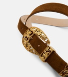 Déhanche Versailles suede belt