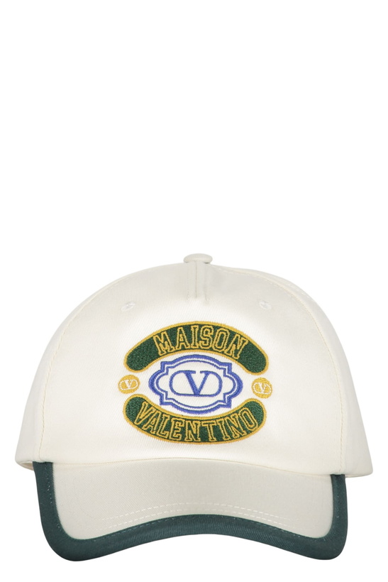Photo: Valentino Garavani Logo Baseball Cap
