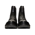Ermenegildo Zegna Black Couture Show Boots
