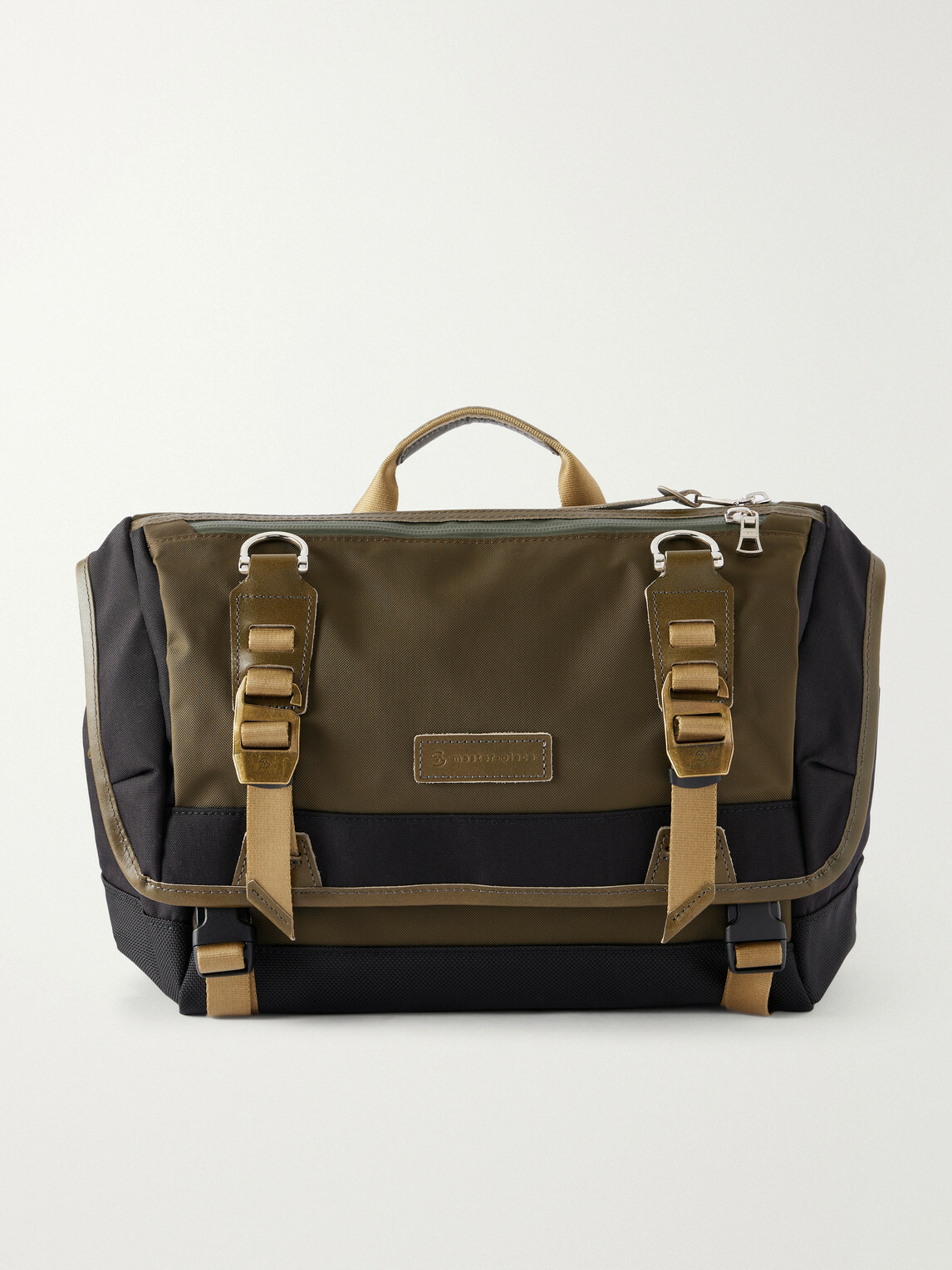 Master-Piece - Potential Leather-Trimmed Shell Messenger Bag