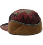 RRL - Wool-Blend Jacquard Trapper Hat - Brown