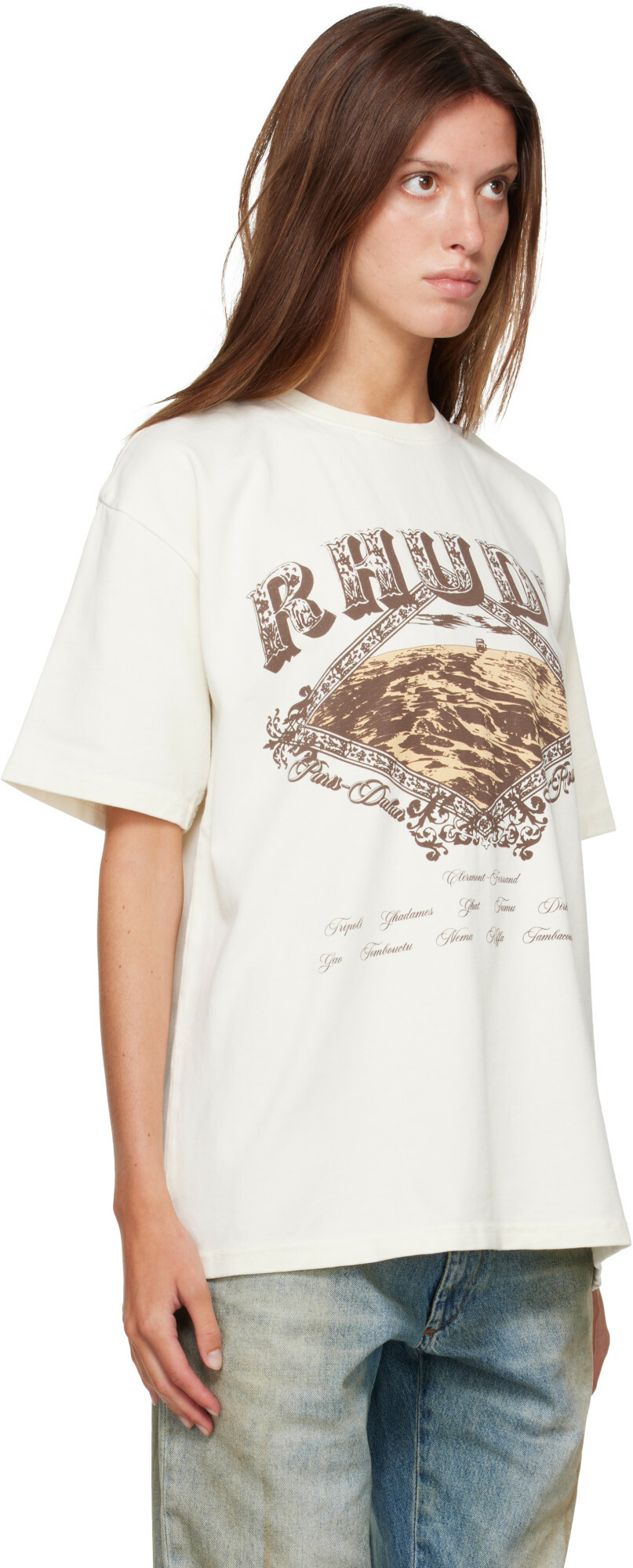 Rhude Off-White Dakar Convoy T-shirt