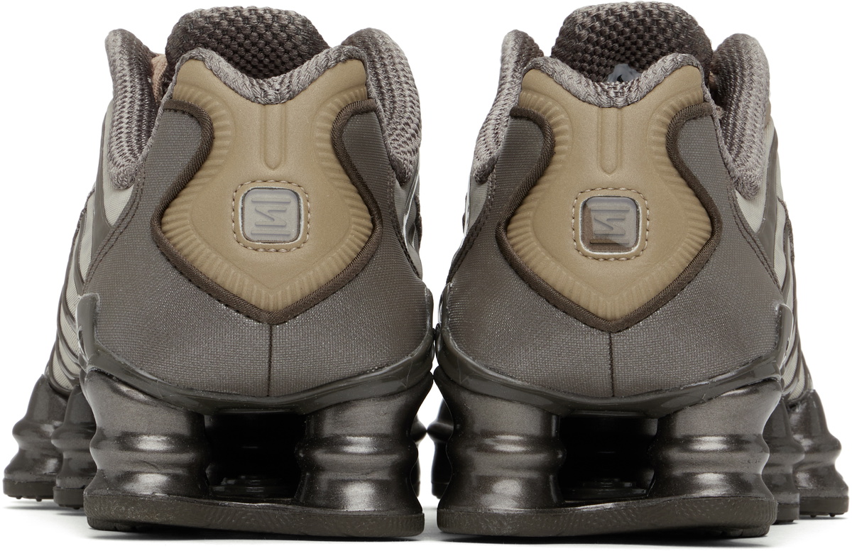 Nike Khaki Shox TL Sneakers
