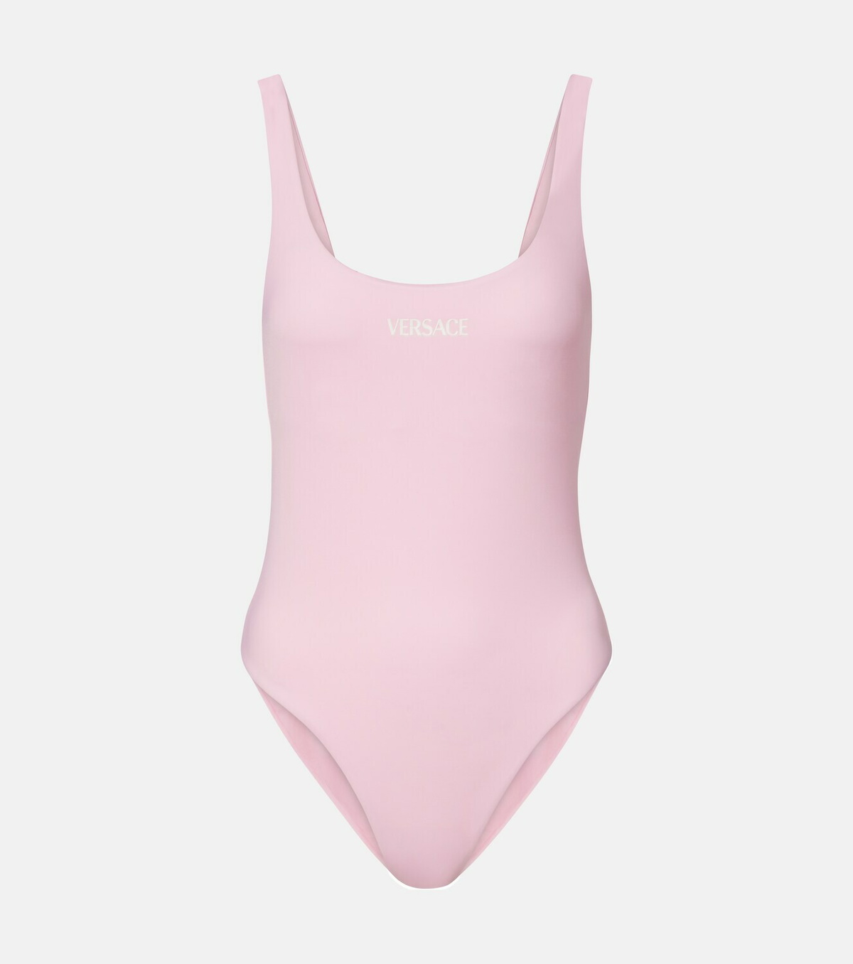 Versace Draped crêpe jersey minidress