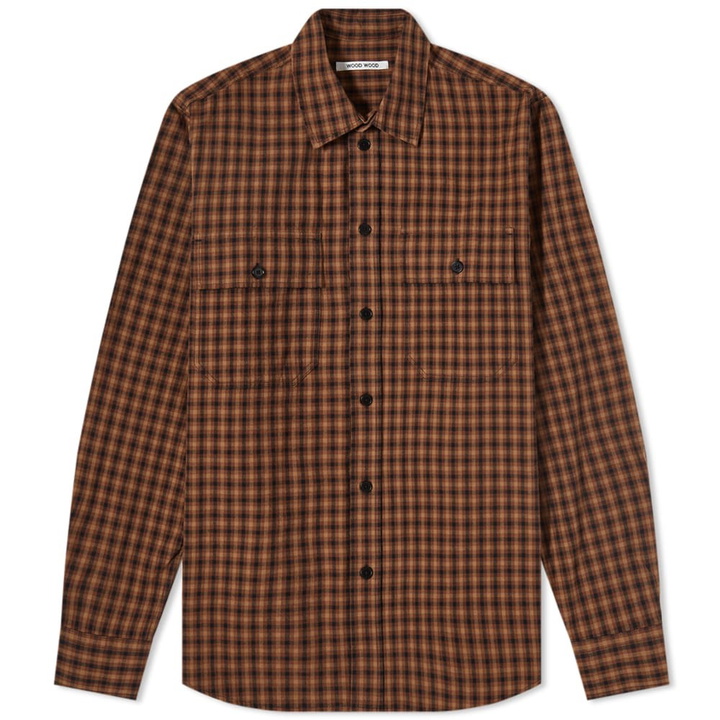 Photo: Wood Wood Avenir Check Shirt