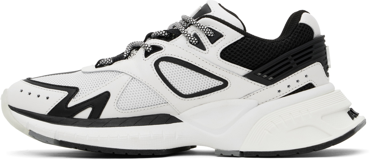 AMIRI White & Black 'MA' Runner Sneakers Amiri