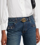 Gucci GG Marmont denim belt