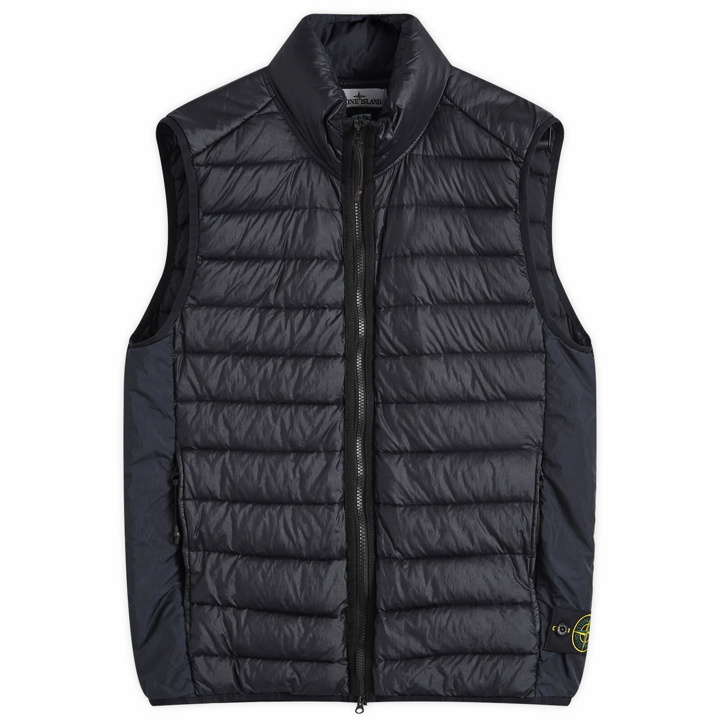 Photo: Stone Island Men's Lightweight Down Vest in Navy Blue