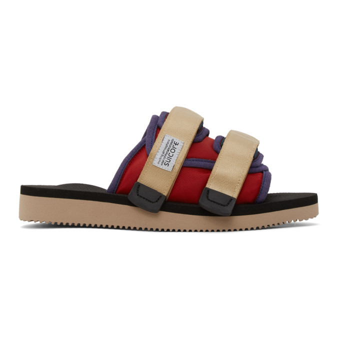 Photo: Suicoke Red and Black Moto CAB Sandals