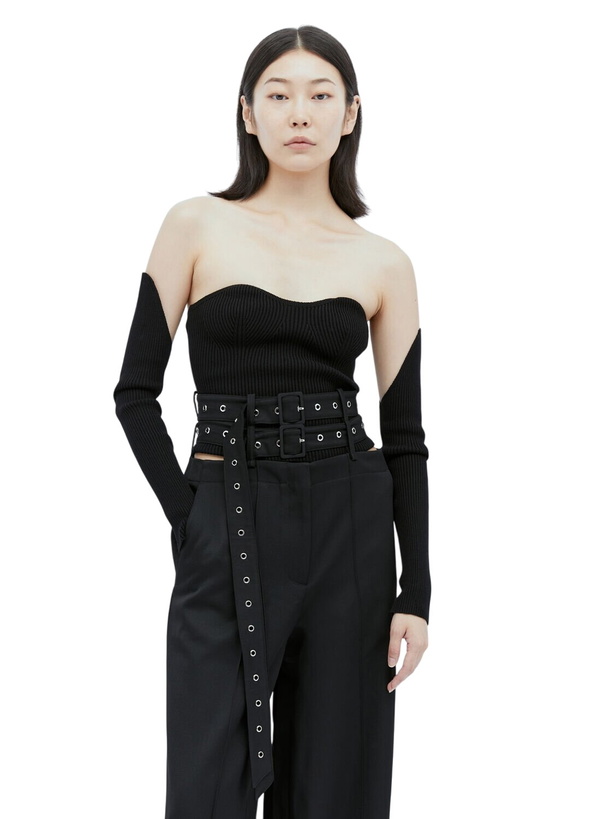 Photo: Rokh Rib Bustier With Detached Sleeves