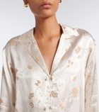 Dôen Maurise floral jacquard shirt