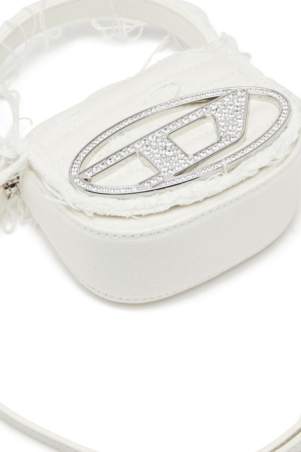 Diesel 1DR XS-Iconic mini bag in canvas and leather