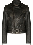 GOLDEN GOOSE - Golden Leather Jacket