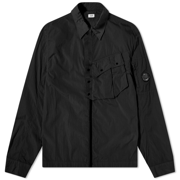 Photo: C.P. Company Chrome-R Goggle Zip Overshirt