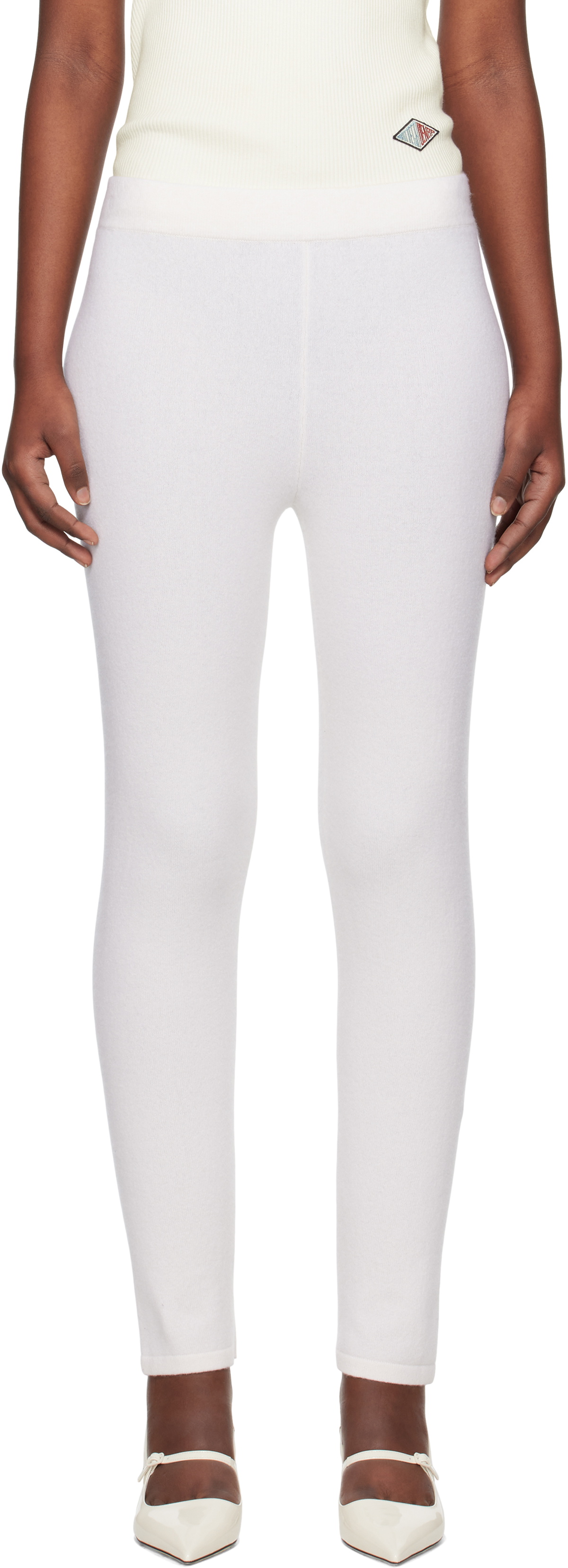 Max Mara Off-White Larix Lounge Pants