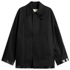 Studio Nicholson Men's x Mackintosh Short Bonded Mac in Black