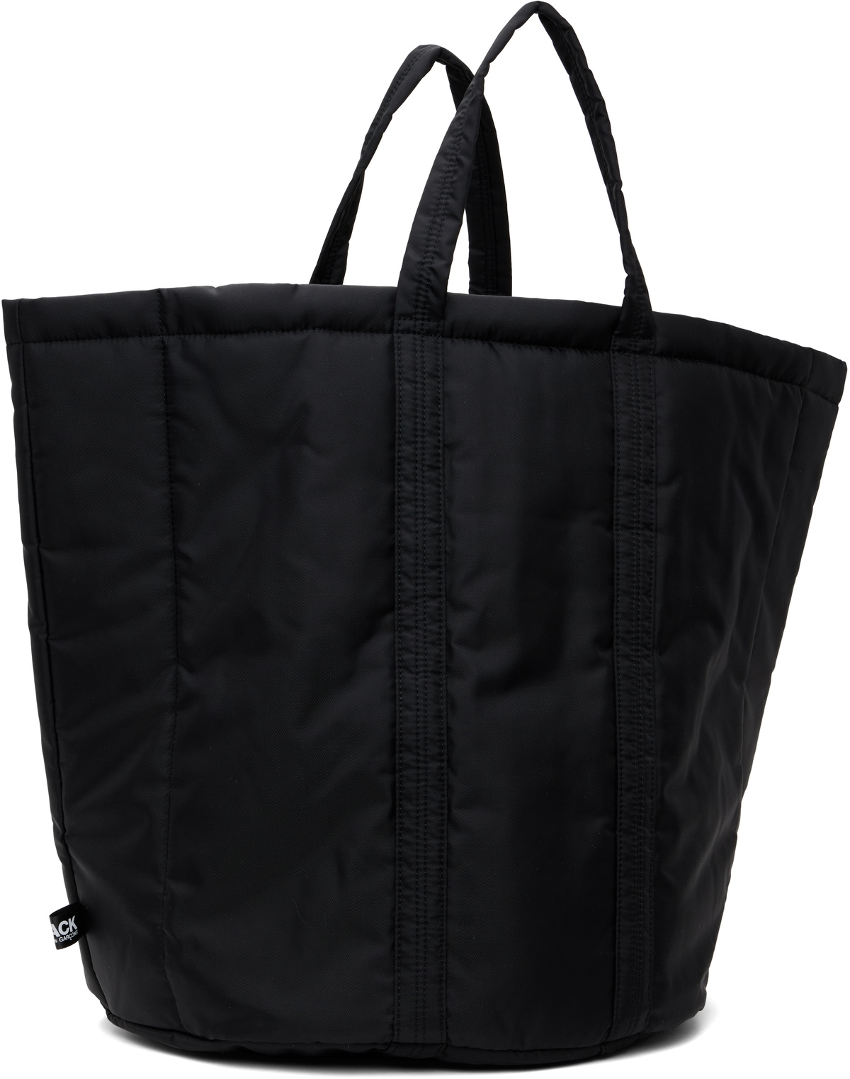 Black Comme des Garçons Black Large Circular Tote