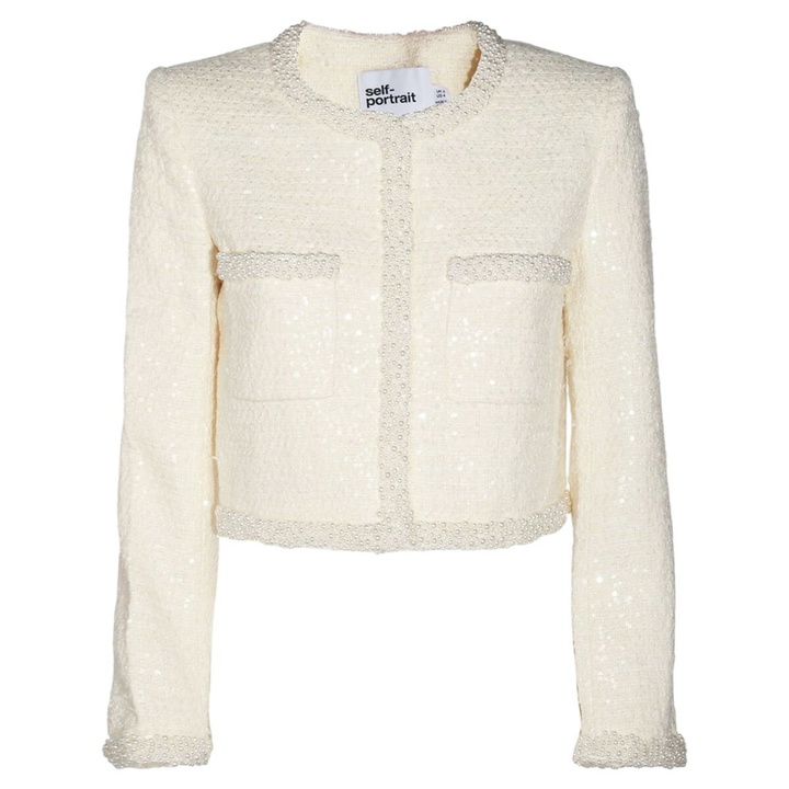 Photo: self-portrait Cream Casual Jacket
