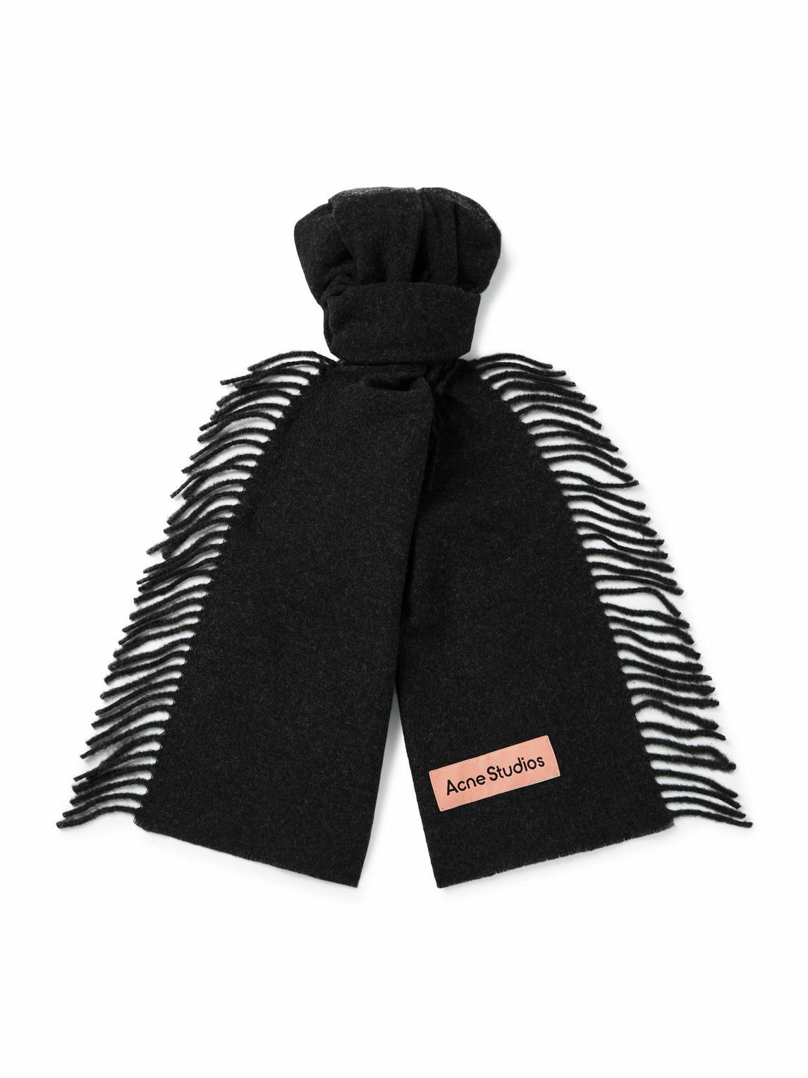 Acne Studios kelow dye bi-color on sale fringed scarf