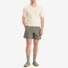 Norse Projects Men's Leif Cotton Linen Polo in Kit White