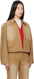 Holzweiler Tan Juno Workwear Jacket