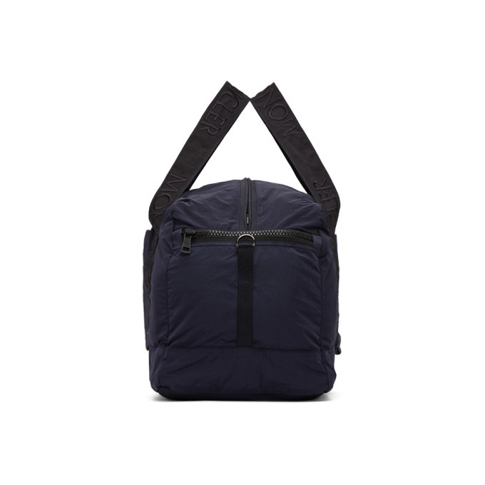 Moncler Navy Nylon Duffle Bag Moncler